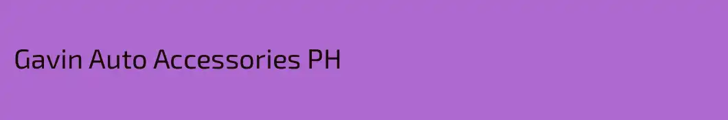 Gavin Auto Accessories PH